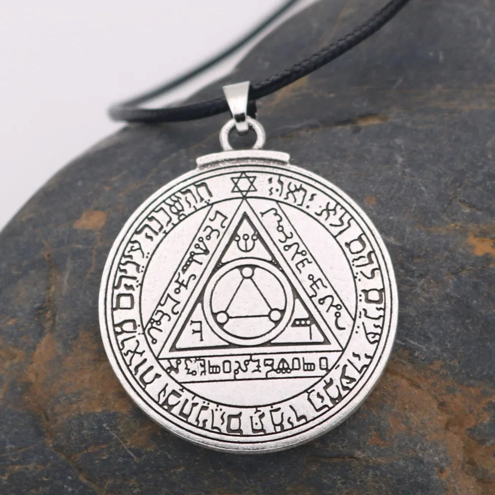 Talisman for Good Luck Amulet Pendant Key of Solomon Necklace AMULET RING STORE