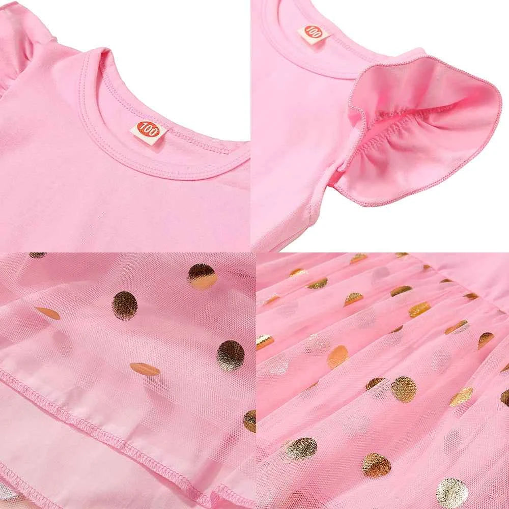 First 1st Birthday Baby dress Summer Girl Dress Cake Smash princess dress girl Clothing Tutu Infant Baby Girls dress