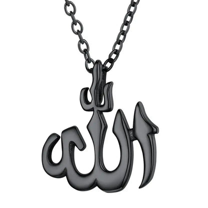 2025 Muslim Rune Pendant Necklace Men's Women's Amulet Pendant