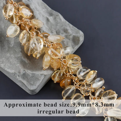 GUFEATHER M987,jewelry accessories,pass REACH,nickel free,18k gold plated,copper,natural stone,diy chain,jewelry making,10cm/lot - AMULET RING STORE