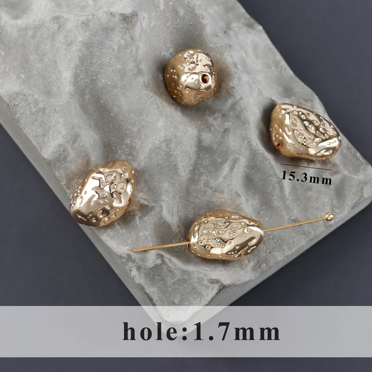 GUFEATHER MA21,jewelry accessories,pass REACH,nickel free,18k gold plated,copper,charms,diy necklace,jewelry makeing,6pcs/lot - AMULET RING STORE