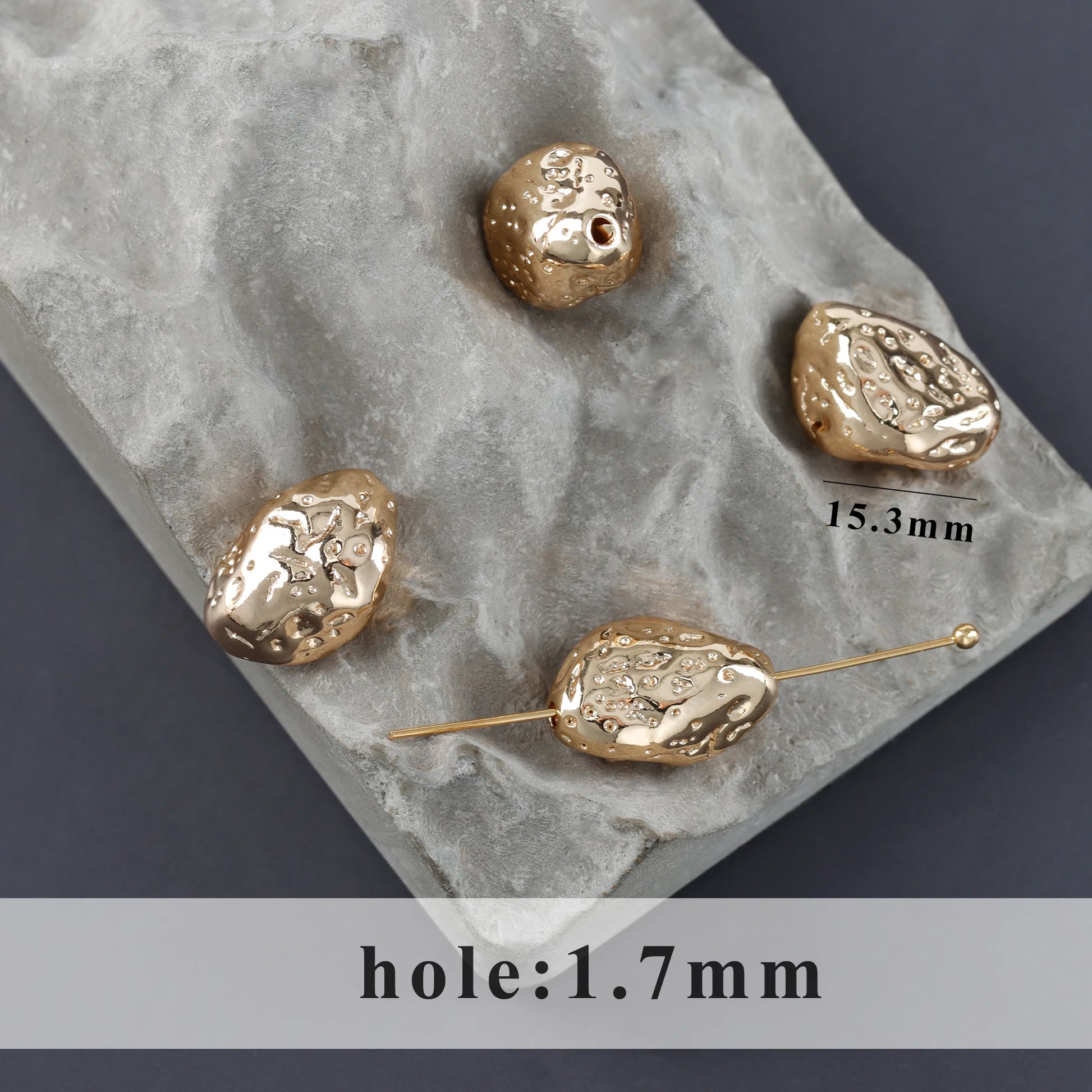 GUFEATHER MA21,jewelry accessories,pass REACH,nickel free,18k gold plated,copper,charms,diy necklace,jewelry makeing,6pcs/lot - AMULET RING STORE