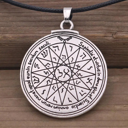 Talisman for Good Luck Amulet Pendant Key of Solomon Necklace AMULET RING STORE