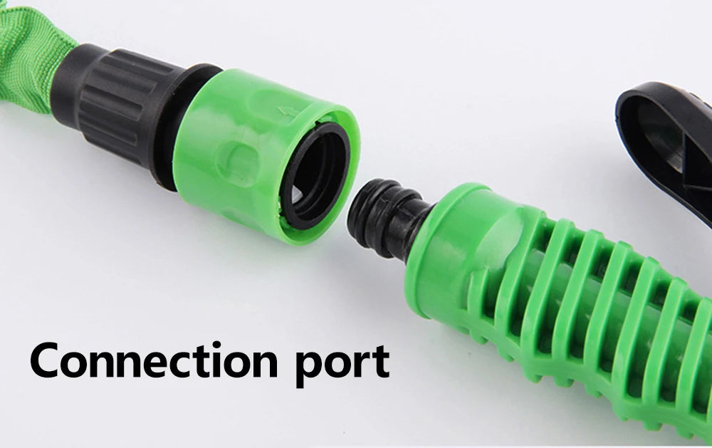 Garden Hose Pipe Water Hose Expandable Magic Hose 7 Patterns Water Gun Foam Pot flexible reels hose Car Wash Gun Sprayer - AMULET RING STORE
