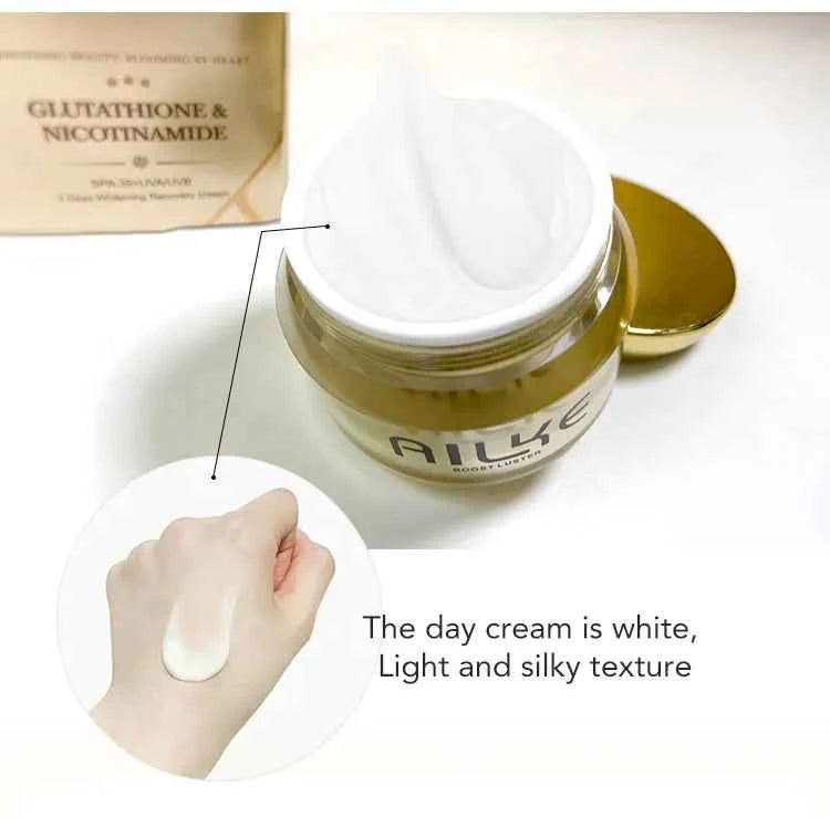 AILKE Dark Spot Corrector Bleaching Hydration Facial Cream With Spf35+ Lighting Skin Tone Korean Anti-sunburn Face Skin Care