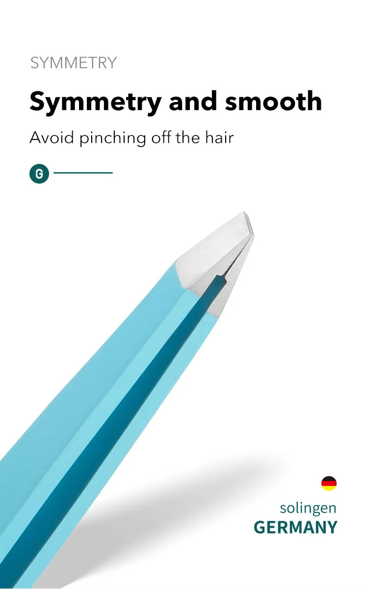 MR.GREEN Eyebrow Tweezer Colorful Hair Beauty Fine Hairs Puller Stainless Steel Slanted Eye Brow Clips Removal Makeup Tools - AMULET RING STORE