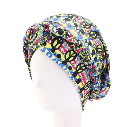 Cotton print muslim turban scarf for women islamic inner hijab caps Arab wrap head scarves femme musulman turbante mujer - AMULET RING STORE