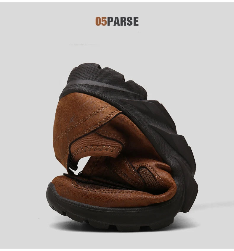 Men Casual Shoes Breathable Loafers Sneakers 2023 New Fashion Comfortable Flat Handmade Retro Leisure Loafers Shoes Men Shoes