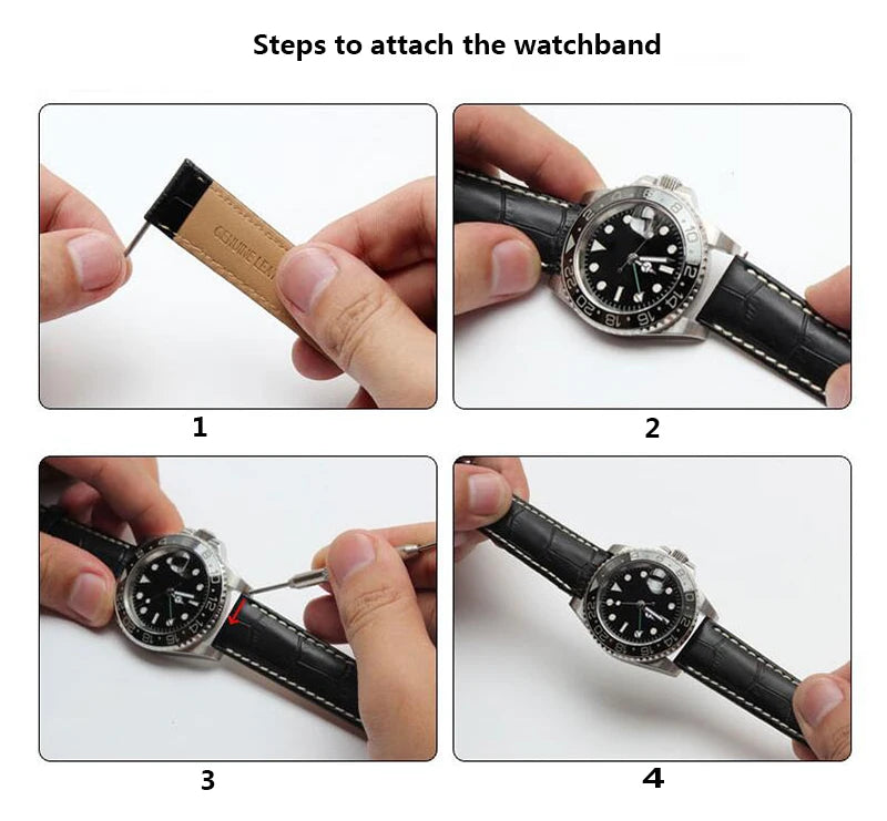 Stainless steel watchband  6mm 8mm 10mm silver golden bracelet Replacement strap for size dial lady's fashion watch Bracelet