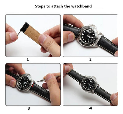 Stainless steel watchband  6mm 8mm 10mm silver golden bracelet Replacement strap for size dial lady's fashion watch Bracelet