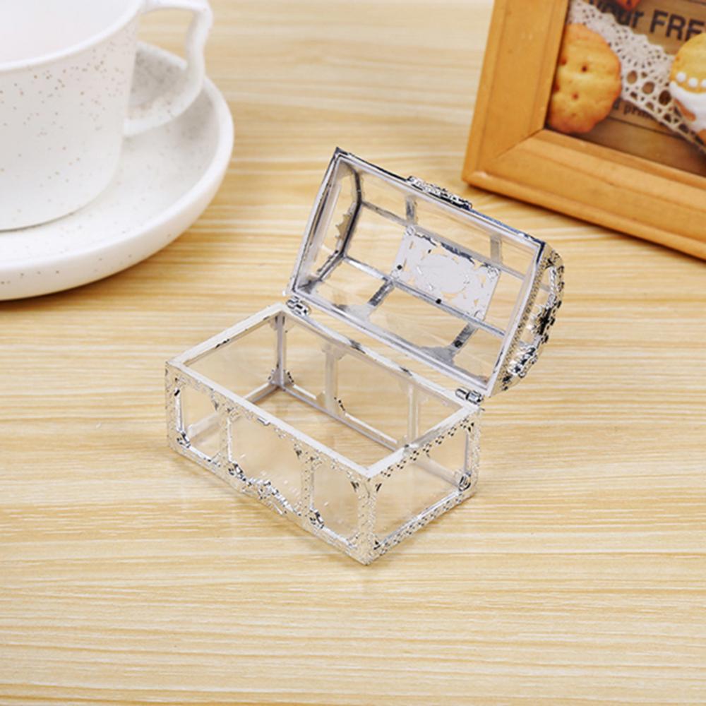 2021 New Vintage Transparent Storage Box Candy Trinket Jewelry Holder Organizer Container - AMULET RING STORE