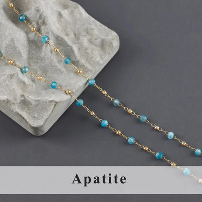 GUFEATHER C256,diy chain,stainless steel,natural gemstone,pass REACH,nickel free,jewelry making,diy bracelet necklace,1m/lot - AMULET RING STORE