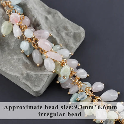 GUFEATHER M987,jewelry accessories,pass REACH,nickel free,18k gold plated,copper,natural stone,diy chain,jewelry making,10cm/lot - AMULET RING STORE