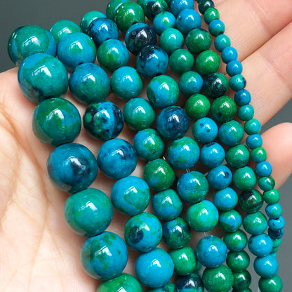 Natural Stone Multicolor Tiger Eye Round Loose Beads For Jewelry Making 4 6 8 10 12 14mm DIY Bracelet Accessories 15'' Strands - AMULET RING STORE