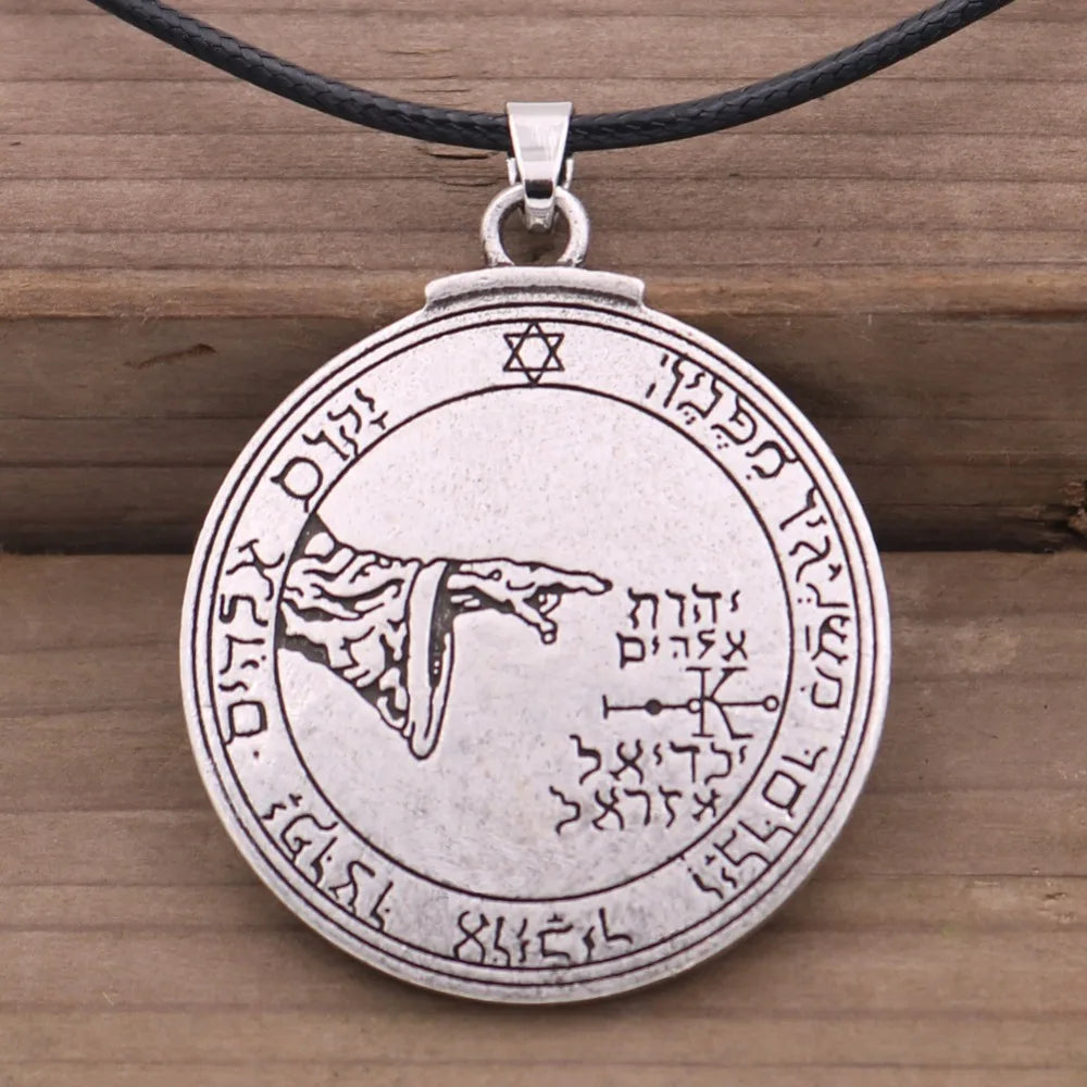 Talisman for Good Luck Amulet Pendant Key of Solomon Necklace AMULET RING STORE