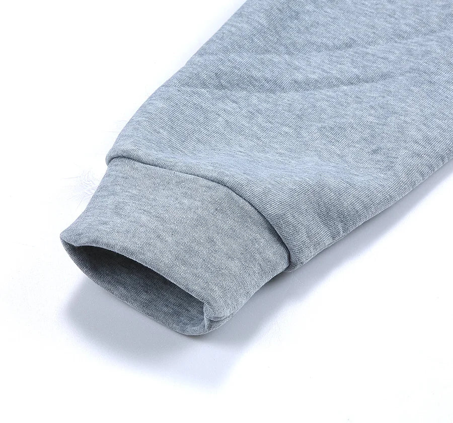 Tops 2023 Korean Style New Men Vertical Bar Color Matching Sweatshirts Casual Streetwear Loose Drawstring Hoodies S-5XL