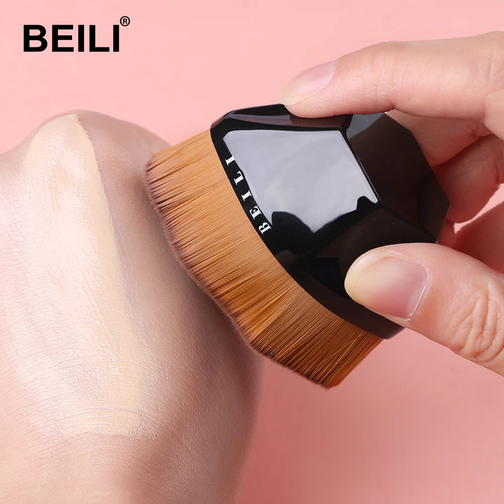 BEILI Ultra Thin Eyebrow Makeup Brush Set For Professional Eyeliner Eyelash Concealer Detail Brushes Make up Beauty Product - AMULET RING STORE