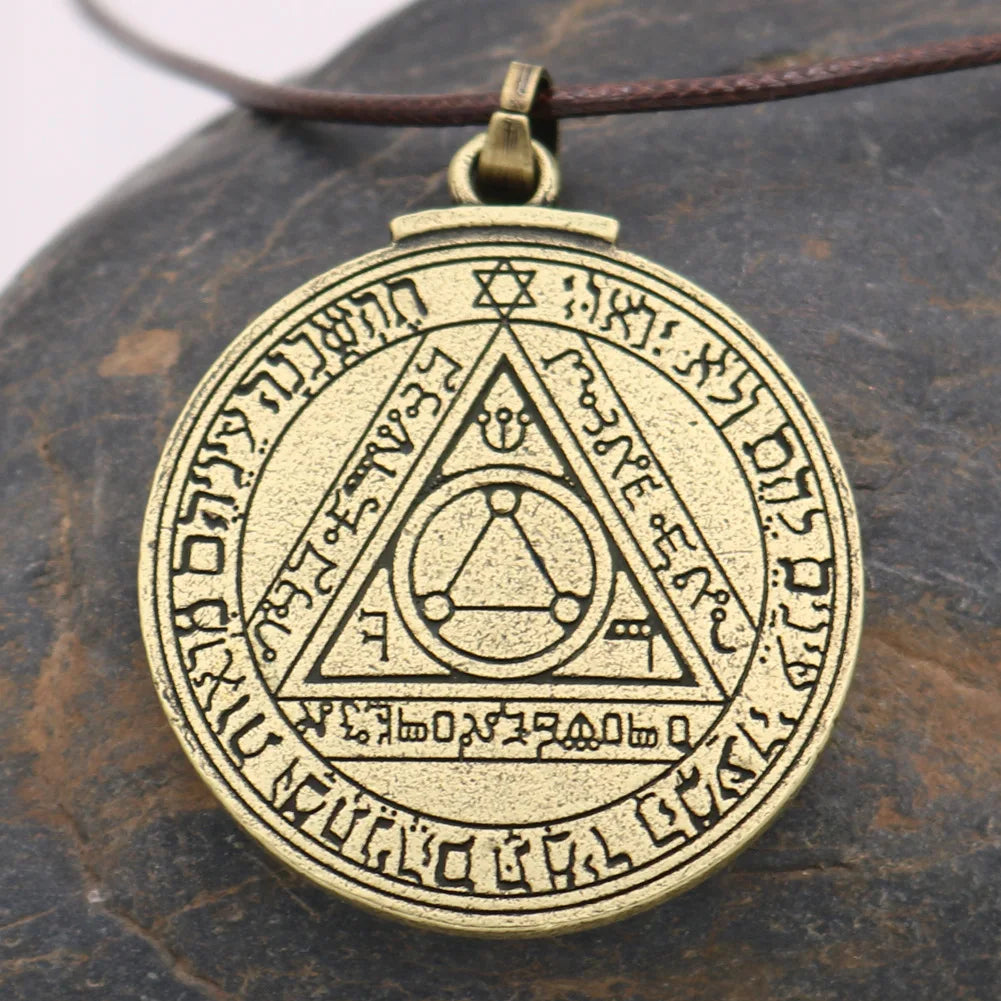 Talisman for Good Luck Amulet Pendant Key of Solomon Necklace AMULET RING STORE