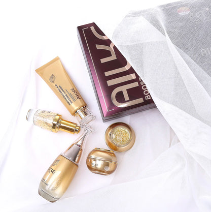 AILKE Whitening Face Care Set, Moisturizing, Brightening, With Collagen Vitamin C, Even Skin Tone, Suitable for Men and Women