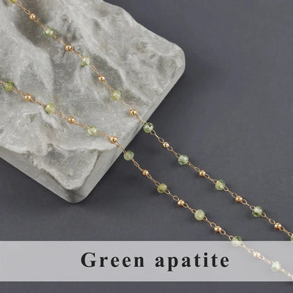 GUFEATHER C256,diy chain,stainless steel,natural gemstone,pass REACH,nickel free,jewelry making,diy bracelet necklace,1m/lot - AMULET RING STORE