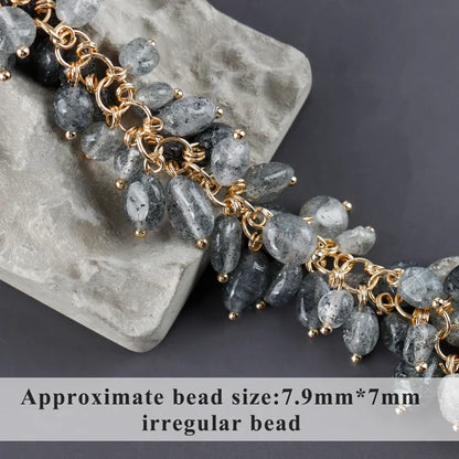 GUFEATHER M987,jewelry accessories,pass REACH,nickel free,18k gold plated,copper,natural stone,diy chain,jewelry making,10cm/lot - AMULET RING STORE