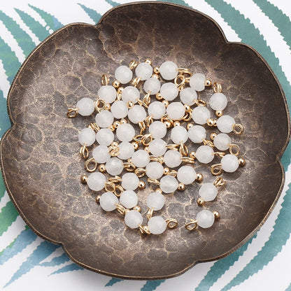 GUFEATHER,50pcs/lot,M899,jewelry accessories,18k gold plated,copper metal,natural stone,hand made,diy earrings,jewelry making - AMULET RING STORE