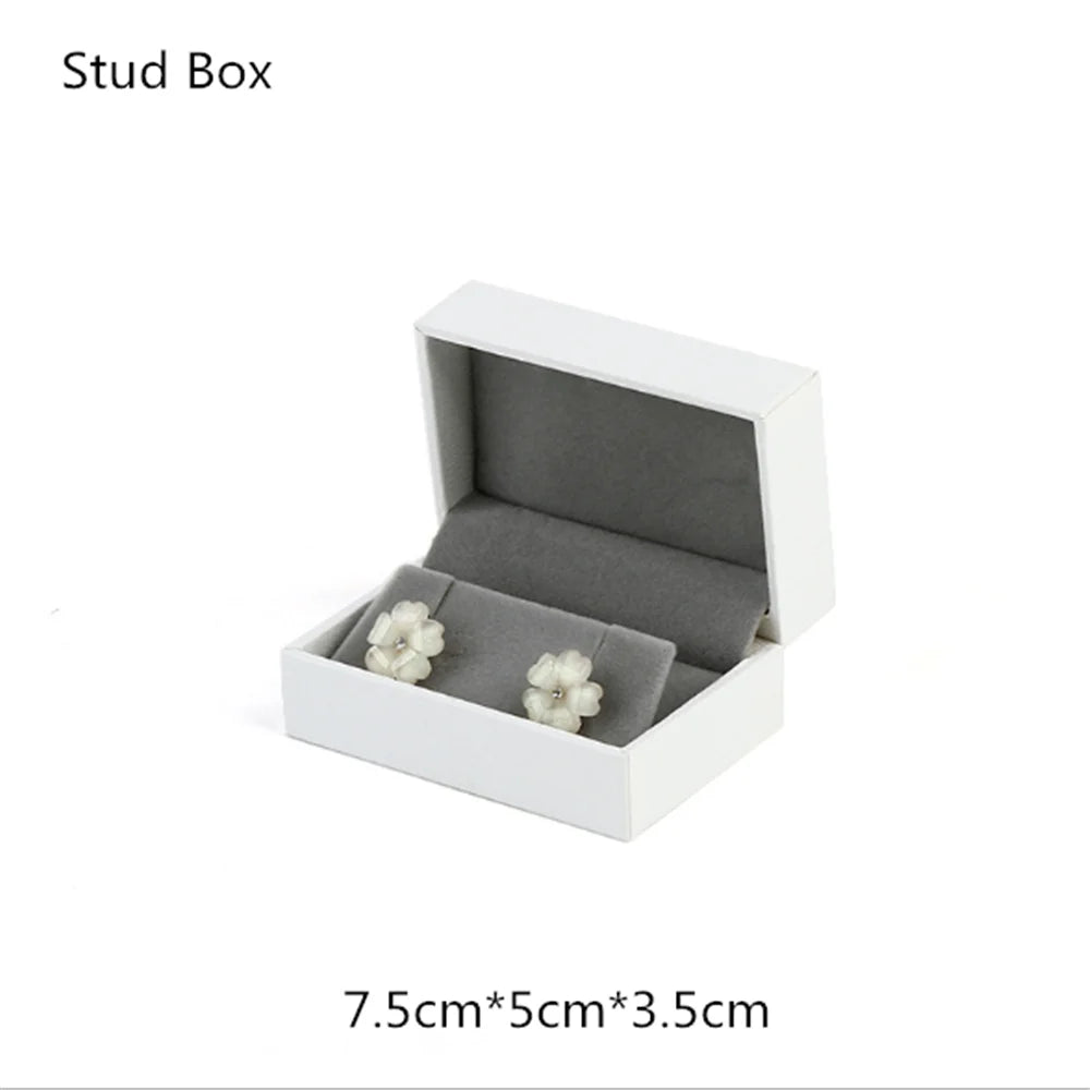 Newest Jewelry Box For Necklace And Ring Bracelet Stud Earring Storage Organizer Gift Packaging Box Case шкатулка для украшений - AMULET RING STORE