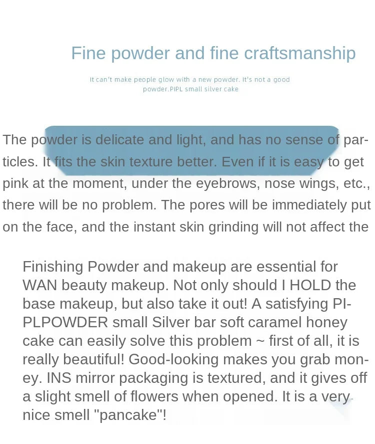 New Glitter Jasmine Highlighters Cosmetics for Face Shimmer Matte Pressed Glow Illuminator Soft Powder Professional Makeup - AMULET RING STORE