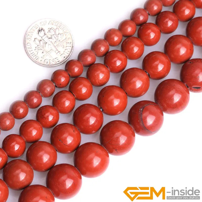 Natural Jaspers 2mm Big Hole Round Loose Beads For Jewelry Making Strand 15 inch DIY Bracelet Necklace Jewelry Bead 6mm 8mm 10mm