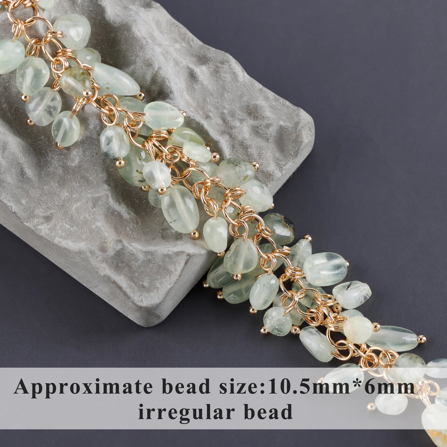 GUFEATHER M987,jewelry accessories,pass REACH,nickel free,18k gold plated,copper,natural stone,diy chain,jewelry making,10cm/lot - AMULET RING STORE