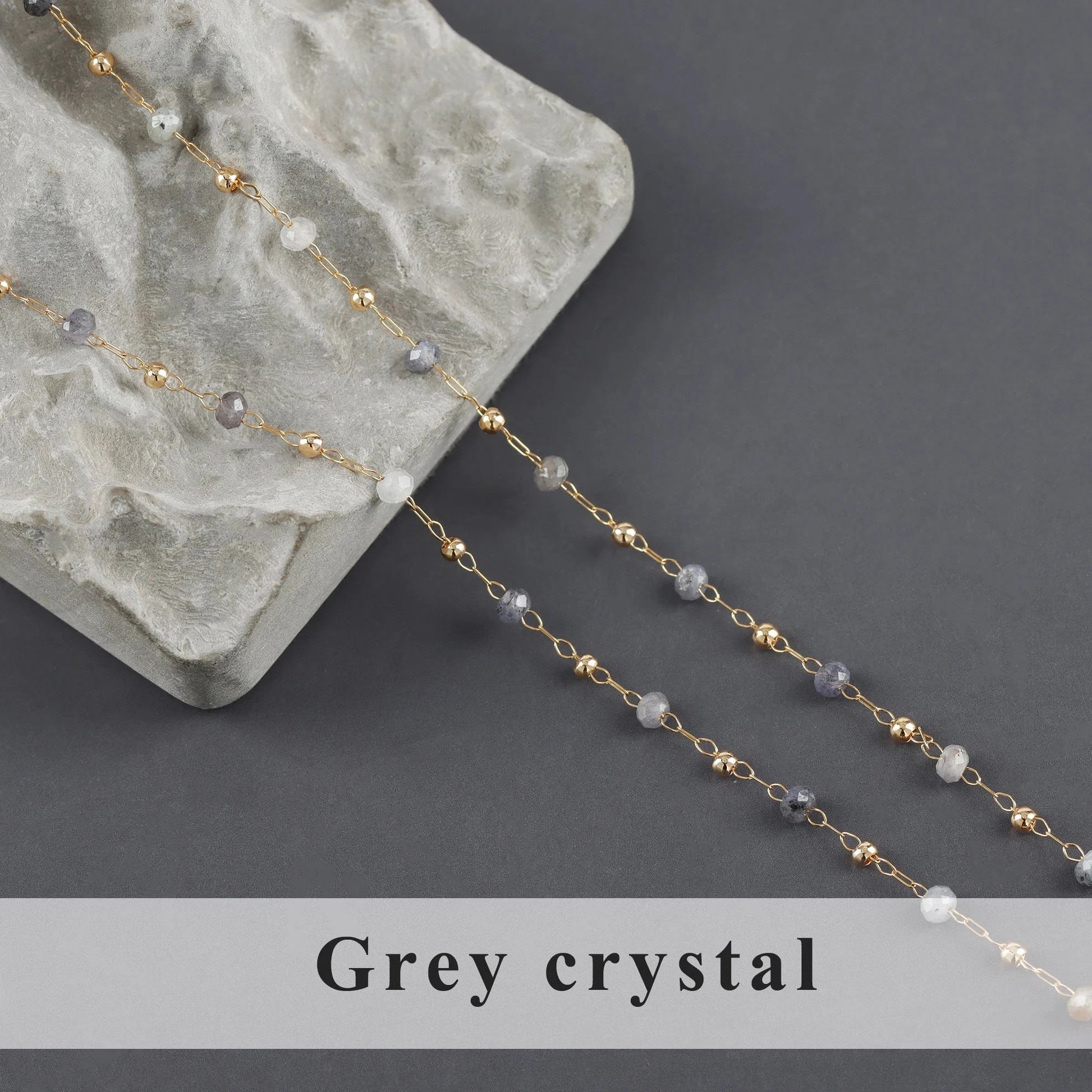 GUFEATHER C256,diy chain,stainless steel,natural gemstone,pass REACH,nickel free,jewelry making,diy bracelet necklace,1m/lot - AMULET RING STORE