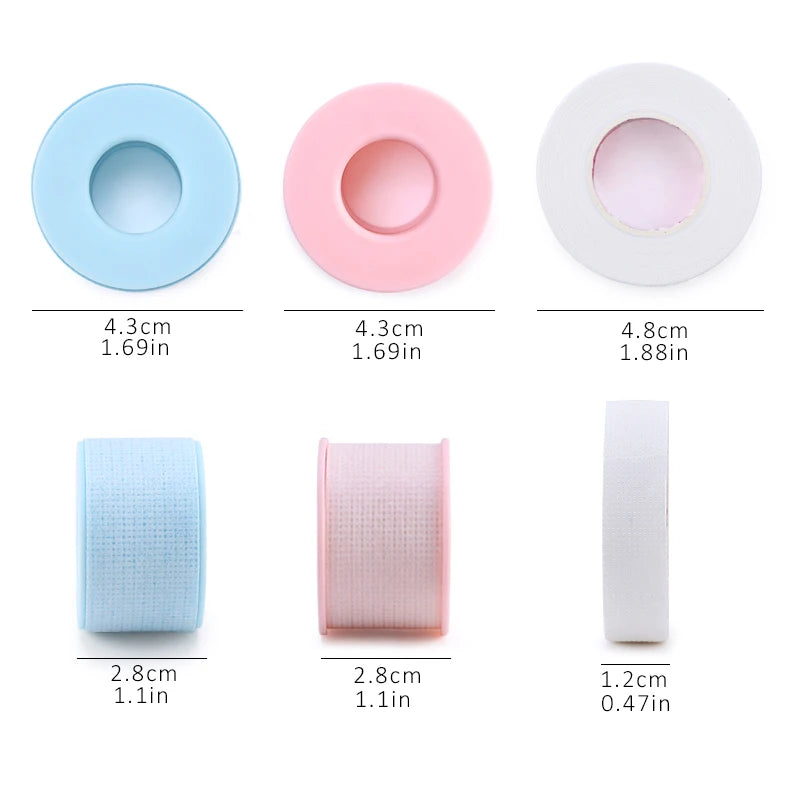 Eyelash Tape Micropore Lash Tape Breathable Easy To Tear Medical Tapes Eyelashes Extension Supplies Makeup Lashes Accessories - AMULET RING STORE