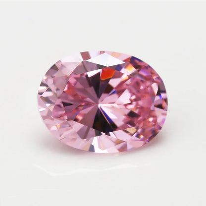 Size 2x3mm~13x18mm Oval Shape 5A CZ Stone Synthetic Gems Color Cubic Zirconia Loose Zircon For Jewelry Making - AMULET RING STORE