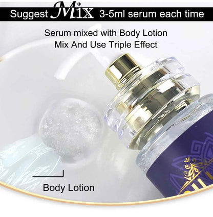 AILKE Whitening Cream, Glutathione Body Lotion for Brighter Skin, Reduce Dark Spots, Black Spots, Moisturizing, Even Skin Tone