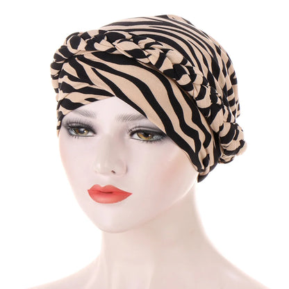 Cotton print muslim turban scarf for women islamic inner hijab caps Arab wrap head scarves femme musulman turbante mujer - AMULET RING STORE