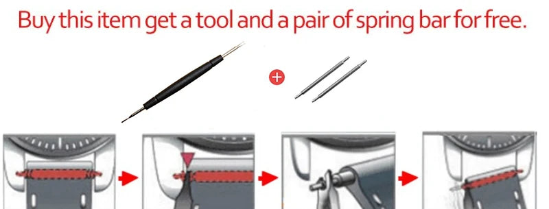 Stainless steel watchband  6mm 8mm 10mm silver golden bracelet Replacement strap for size dial lady's fashion watch Bracelet