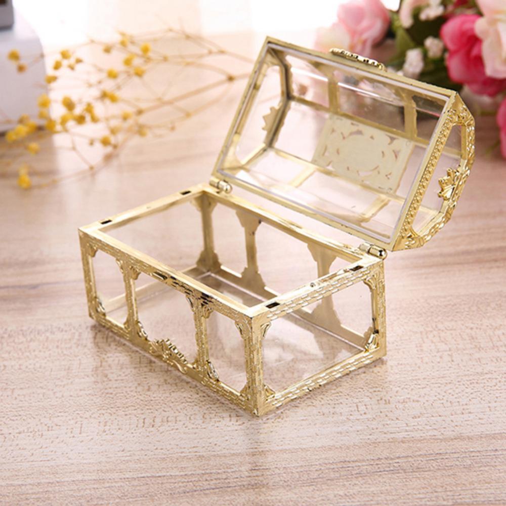 2021 New Vintage Transparent Storage Box Candy Trinket Jewelry Holder Organizer Container - AMULET RING STORE
