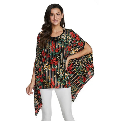 BHflutter 4XL 5XL 6XL Plus Size Women Clothing 2018 Boho Style Batwing Chiffon Summer Dress Mini Casual Beach Dresses Vestidos - AMULET RING STORE