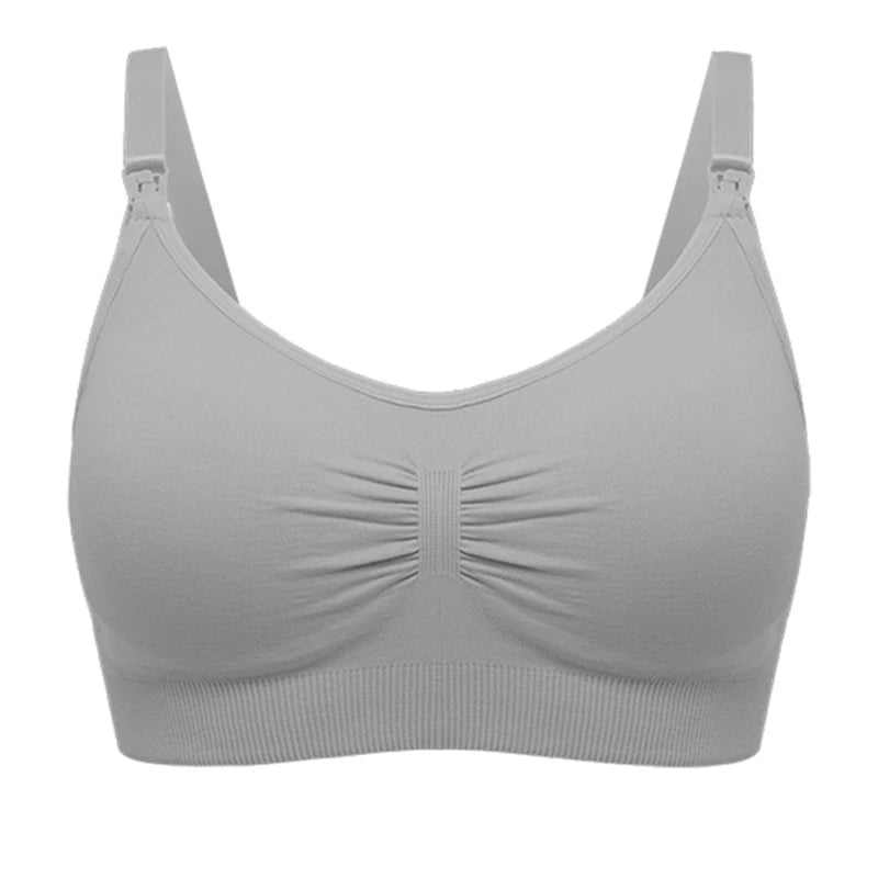 High Quality Plus Size Nursing Bra Breathable Women Breastfeeding Underwear Seamless Maternity Bra Push Up - AMULET RING STORE