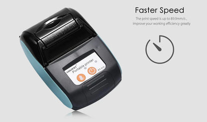 58mm Bluetooth 4.0 Thermal Printer For Phone and Computer To Print Bill POS Receipt Thermal Bluetooth Printer PT210 Model