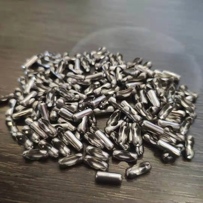 4MM Hypoallergenic Nickel Free Titanium Ball Chain for Sensitive Skin | Itchy Neck No More | Safe for Everyone