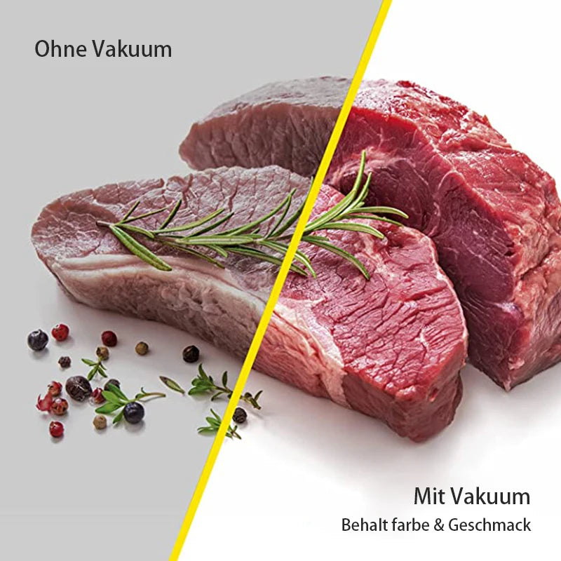 Vacuum Sealer Machine EU Plug Free Gift 10pcs Saver Bags Kitchen Vacuum Packer Machine Small Sealing Machine Food Vacuum Sealer - AMULET RING STORE