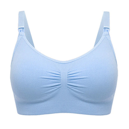 High Quality Plus Size Nursing Bra Breathable Women Breastfeeding Underwear Seamless Maternity Bra Push Up - AMULET RING STORE