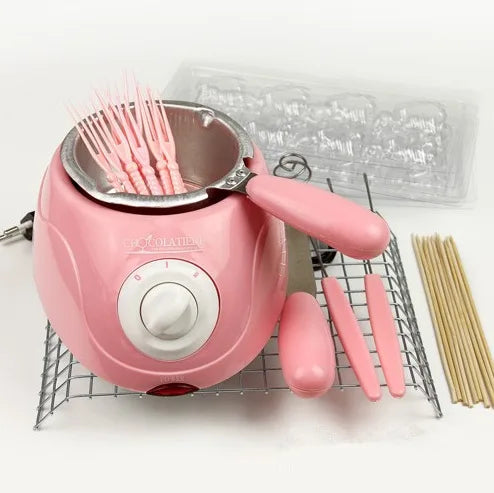 Chocolate Candy Melting Pot Electric Chocolate Fountain Fondue Chocolate Melt Pot Melter Machine DIY Kitchen Tool Handmade soap - AMULET RING STORE