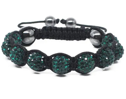 19 colors Crystal Jewelry Bracelet For Women New Crystal Bracelets 10mm crystal Disco Ball Bead Crystal Bracelet