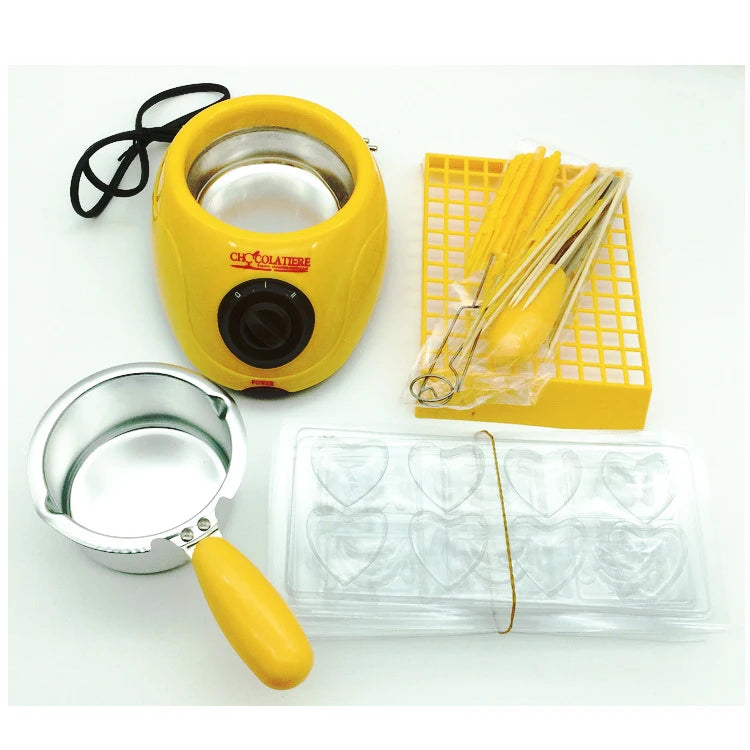 Chocolate Candy Melting Pot Electric Chocolate Fountain Fondue Chocolate Melt Pot Melter Machine DIY Kitchen Tool Handmade soap - AMULET RING STORE