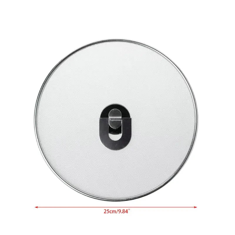 Frying Pan Cover Splatter Screen Splatter Screen Spill Proof Kitchen Oil Proofing Lid Filter Foldable Hand - AMULET RING STORE