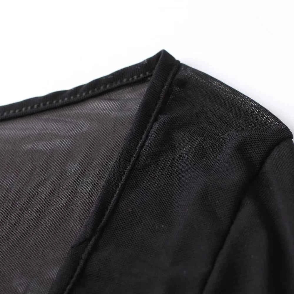 Plus Size One Piece Dance Accessories Long Sleeves Chest Opened Women Bodysuit Bottoming Shirt Belly Dance Tops