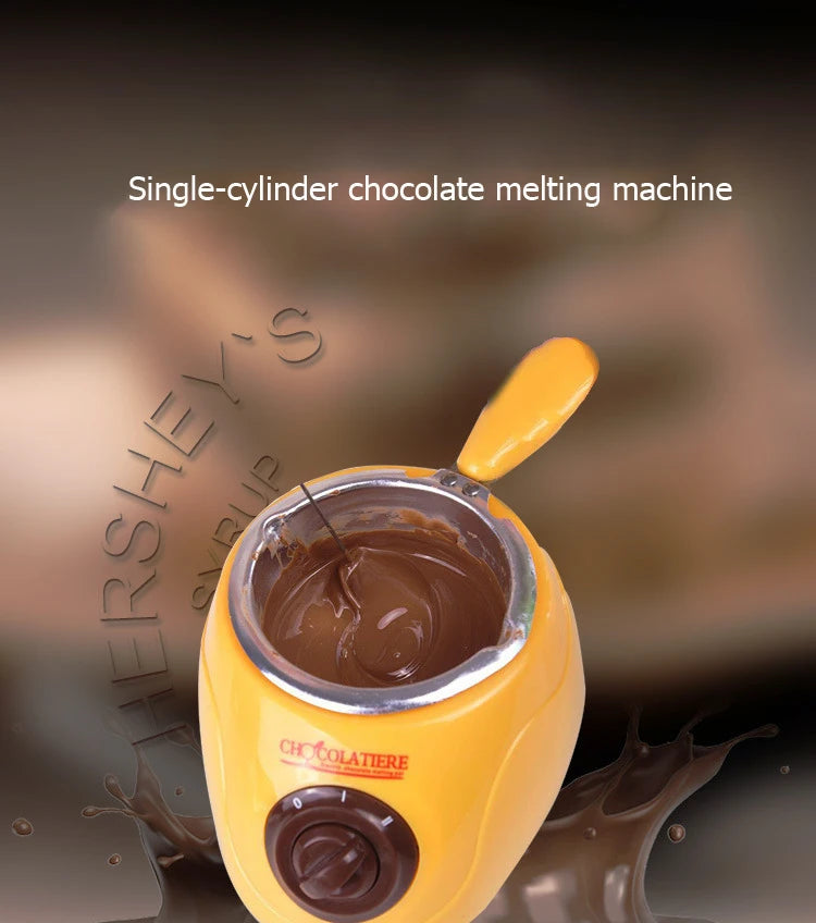 Chocolate Candy Melting Pot Electric Chocolate Fountain Fondue Chocolate Melt Pot Melter Machine DIY Kitchen Tool Handmade soap - AMULET RING STORE