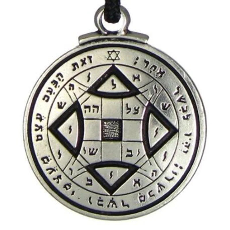 Talisman for Good Luck Amulet Pendant Key of Solomon Necklace AMULET RING STORE